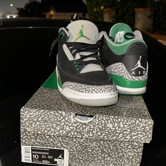 Air Jordan 3 Pine Greens - Picture 10 of 10